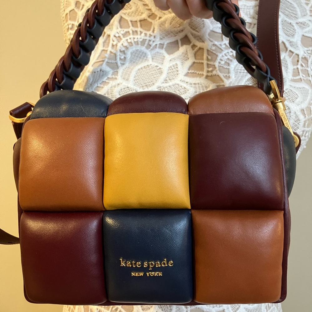 Kate Spade Colorful Patchwork Shoulder Bag